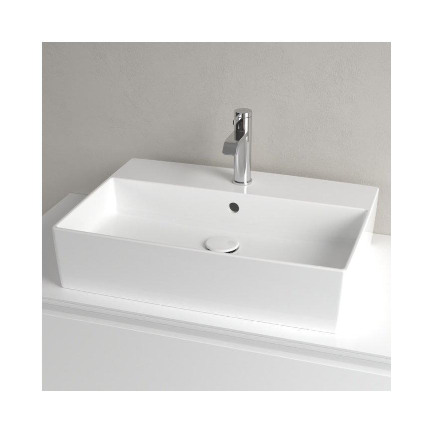 Villeroy & Boch 4A076001 - Lavabo sobre encimera MEMENTO 60x42 cm cerámica/blanco