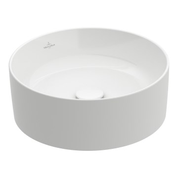 Villeroy & Boch 4A184001 - Lavabo sobre encimera COLLARO Ø 40 cm cerámica/blanco