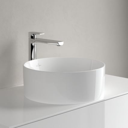 Villeroy & Boch 4A184001 - Lavabo sobre encimera COLLARO Ø 40 cm cerámica/blanco