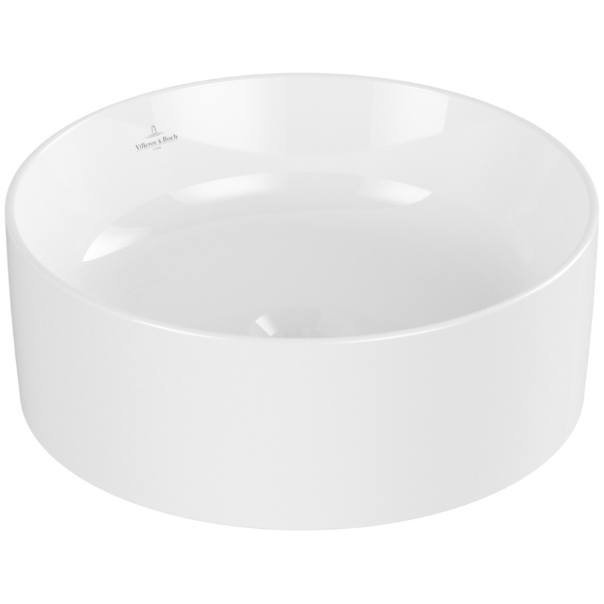 Villeroy & Boch 4A1840R1 - Lavabo de encimera COLLARO Ø 40 cm cerámica/blanco