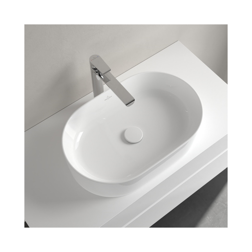 Villeroy & Boch 4A195601 - Lavabo sobre encimera COLLARO 56x36 cm cerámica/blanco