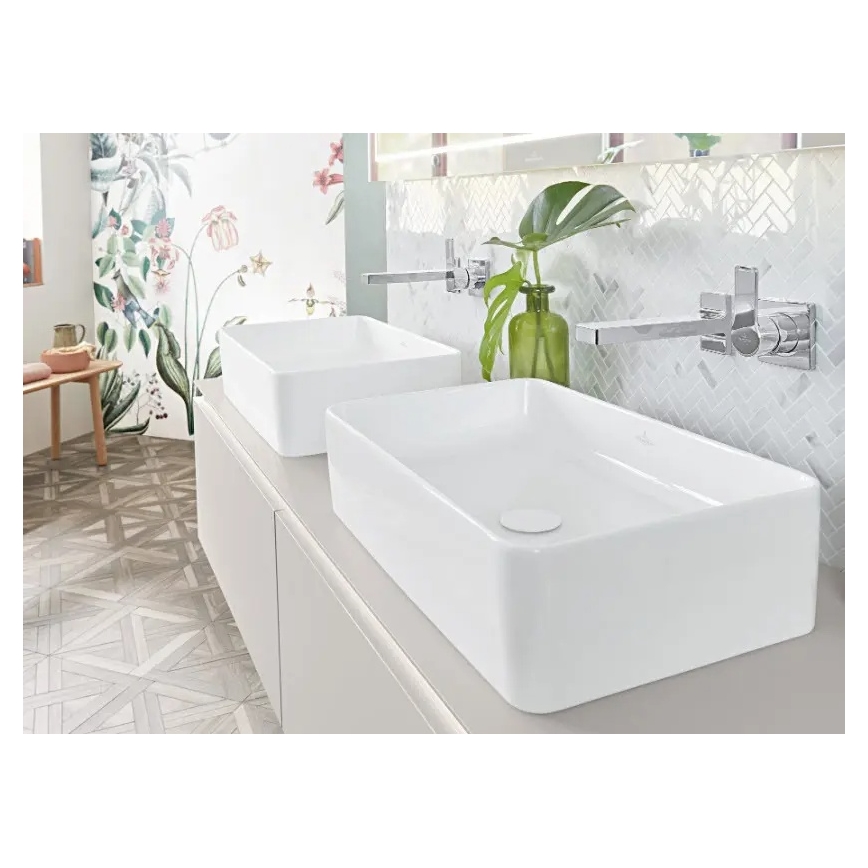 Villeroy & Boch 4A205601 - Lavabo sobre encimera COLLARO 56x36 cm cerámica/blanco