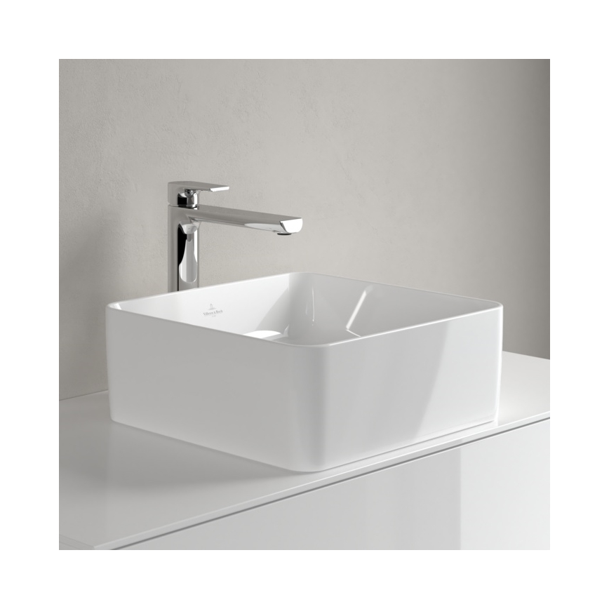 Villeroy & Boch 4A213801 - Lavabo sobre encimera COLLARO 38x38 cm cerámica/blanco