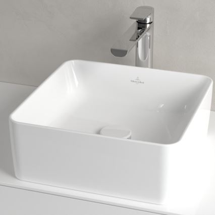 Villeroy & Boch 4A213801 - Lavabo sobre encimera COLLARO 38x38 cm cerámica/blanco
