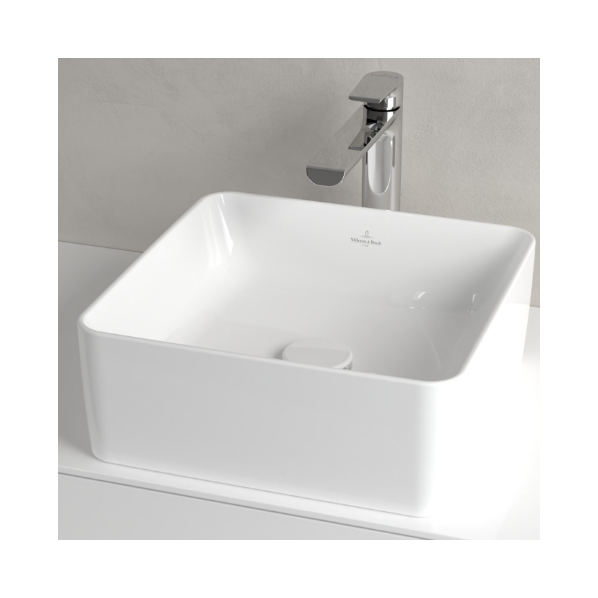 Villeroy & Boch 4A213801 - Lavabo sobre encimera COLLARO 38x38 cm cerámica/blanco