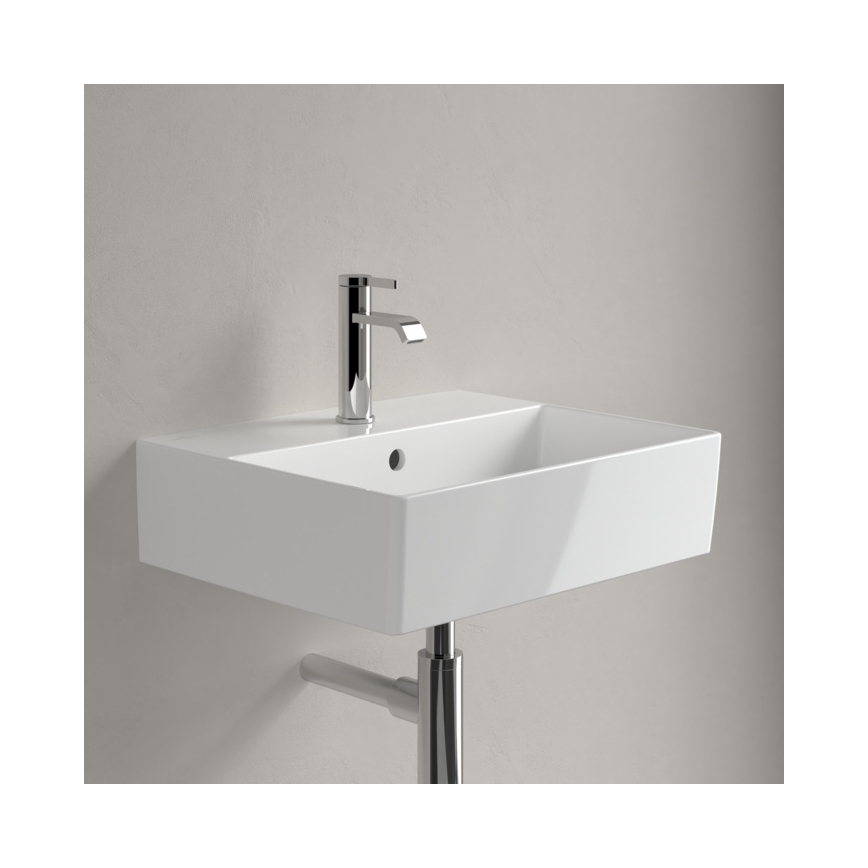 Villeroy & Boch 4A225G01 - Lavabo suspendido/para encimera MEMENTO 50x42cm cerámica/blanco