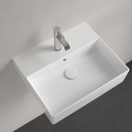 Villeroy & Boch 4A225G01 - Lavabo suspendido/para encimera MEMENTO 50x42cm cerámica/blanco