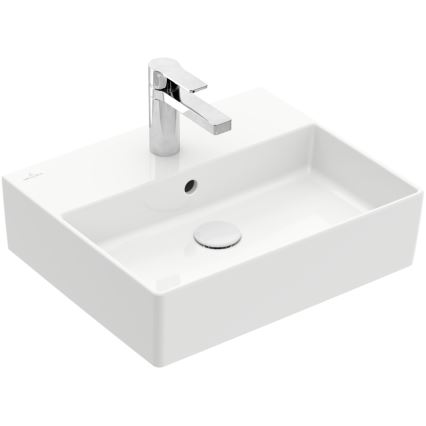 Villeroy & Boch 4A225G01 - Lavabo suspendido/para encimera MEMENTO 50x42cm cerámica/blanco
