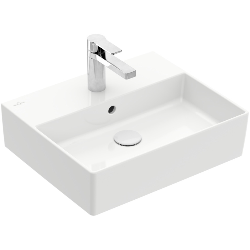 Villeroy & Boch 4A225G01 - Lavabo suspendido/para encimera MEMENTO 50x42cm cerámica/blanco