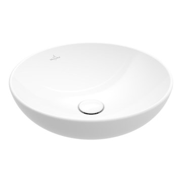 Villeroy & Boch 4A460001 - Lavabo de encimera LOOP&FRIENDS Ø 42 cm cerámica/blanco