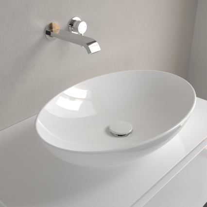 Villeroy & Boch 4A470101 - Lavabo sobre encimera LOOP&FRIENDS 56x38 cm cerámica/blanco