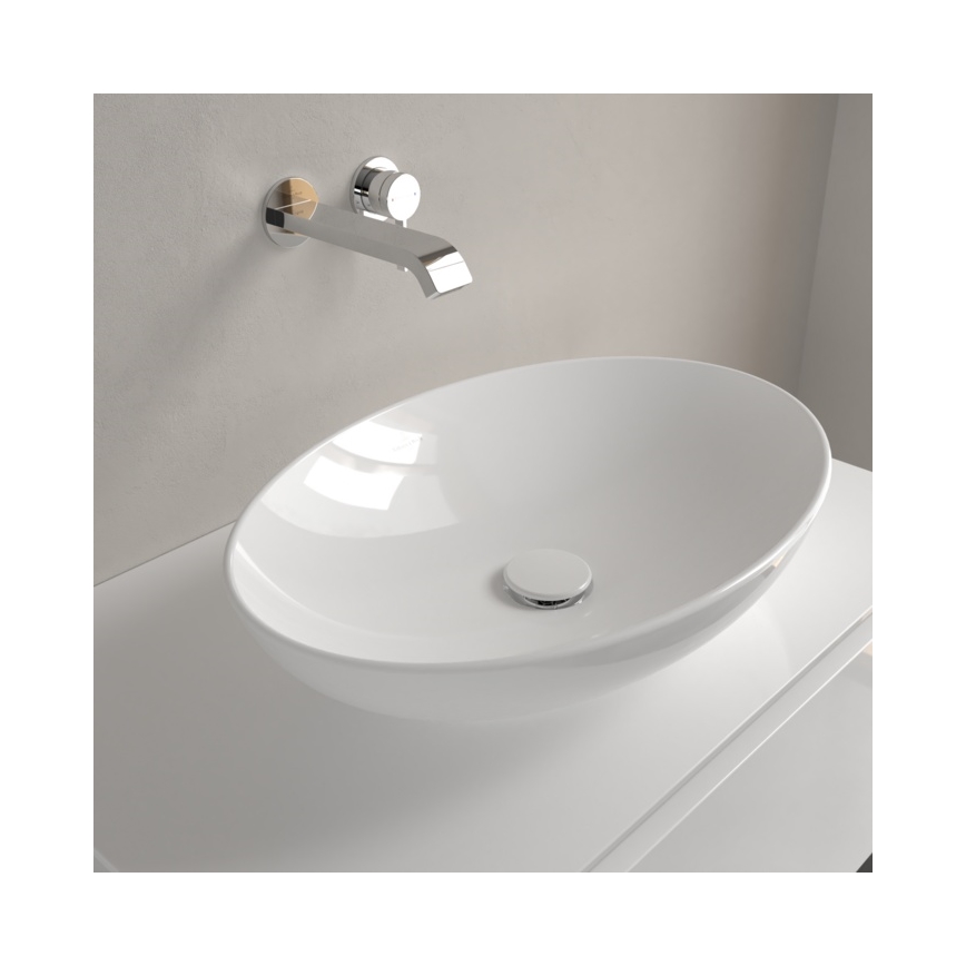 Villeroy & Boch 4A470101 - Lavabo sobre encimera LOOP&FRIENDS 56x38 cm cerámica/blanco