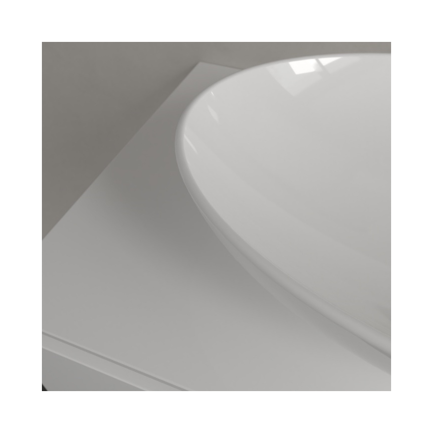 Villeroy & Boch 4A470101 - Lavabo sobre encimera LOOP&FRIENDS 56x38 cm cerámica/blanco