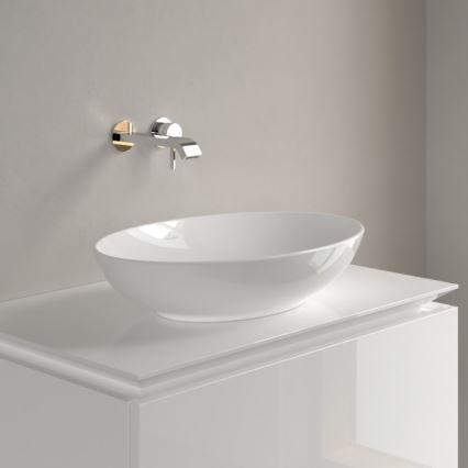 Villeroy & Boch 4A4701R1 - Lavabo para encimera LOOP&FRIENDS 56x38 cm cerámica/blanco