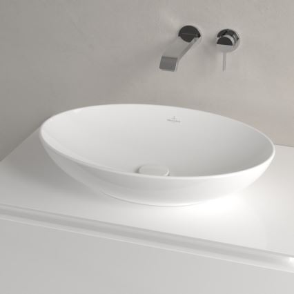 Villeroy & Boch 4A4701R1 - Lavabo para encimera LOOP&FRIENDS 56x38 cm cerámica/blanco