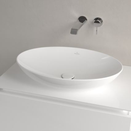 Villeroy & Boch 4A480001 - Lavabo sobre encimera LOOP&FRIENDS 62x42 cm cerámica/blanco