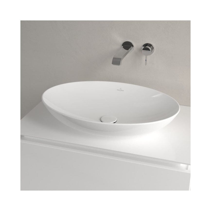 Villeroy & Boch 4A480001 - Lavabo sobre encimera LOOP&FRIENDS 62x42 cm cerámica/blanco