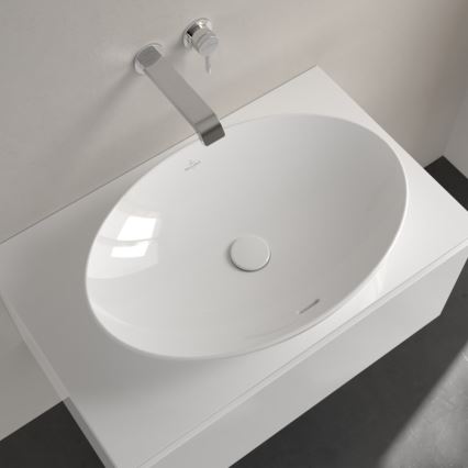 Villeroy & Boch 4A480001 - Lavabo sobre encimera LOOP&FRIENDS 62x42 cm cerámica/blanco
