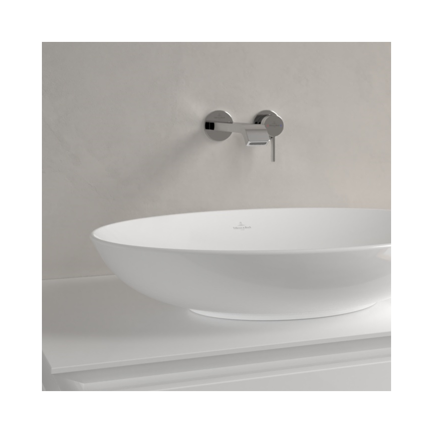 Villeroy & Boch 4A480001 - Lavabo sobre encimera LOOP&FRIENDS 62x42 cm cerámica/blanco