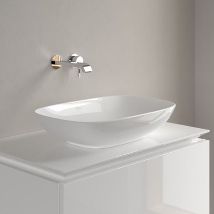 Villeroy & Boch 4A490001 - Lavabo sobre encimera LOOP&FRIENDS 56x38 cm cerámica/blanco