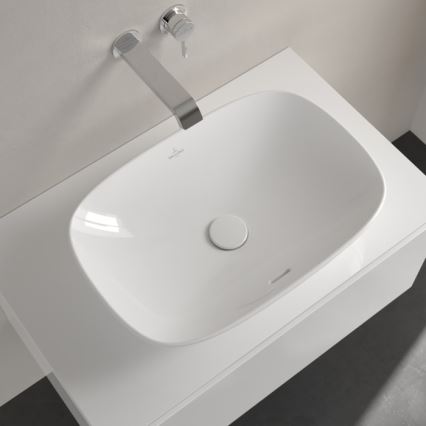 Villeroy & Boch 4A490001 - Lavabo sobre encimera LOOP&FRIENDS 56x38 cm cerámica/blanco