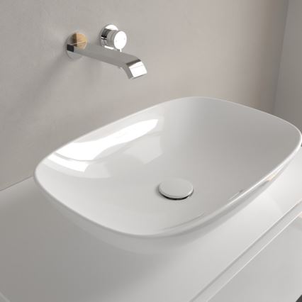 Villeroy & Boch 4A490001 - Lavabo sobre encimera LOOP&FRIENDS 56x38 cm cerámica/blanco