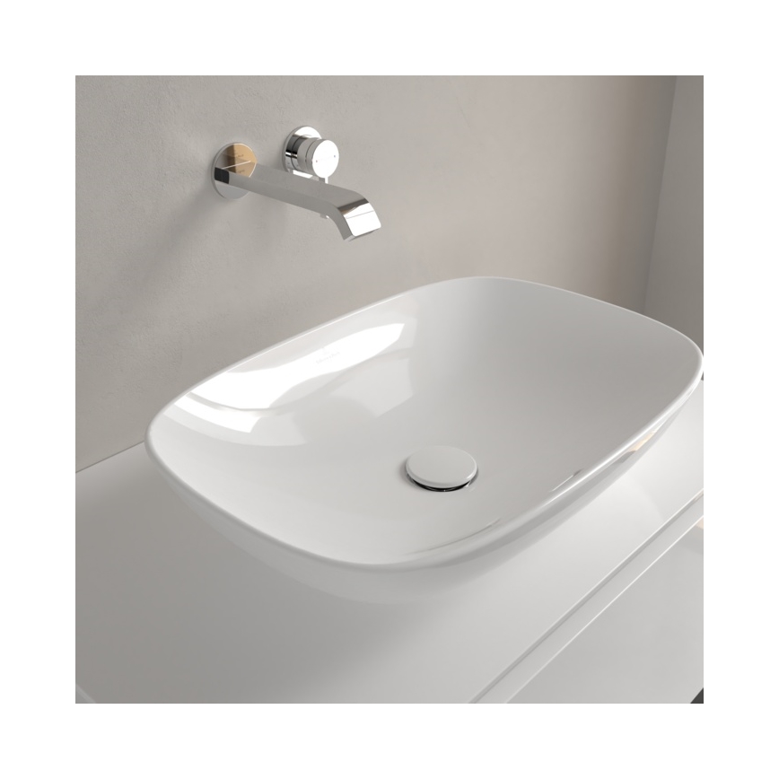 Villeroy & Boch 4A490001 - Lavabo sobre encimera LOOP&FRIENDS 56x38 cm cerámica/blanco