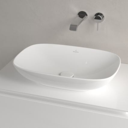 Villeroy & Boch 4A490101 - Lavabo sobre encimera LOOP&FRIENDS 56x38 cm cerámica/blanco