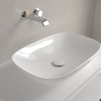 Villeroy & Boch 4A490101 - Lavabo sobre encimera LOOP&FRIENDS 56x38 cm cerámica/blanco