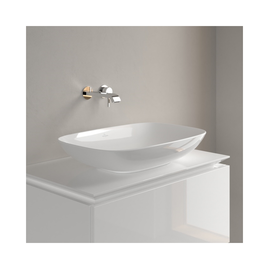 Villeroy & Boch 4A500001 - Lavabo sobre encimera LOOP&FRIENDS 62x42 cm cerámica/blanco