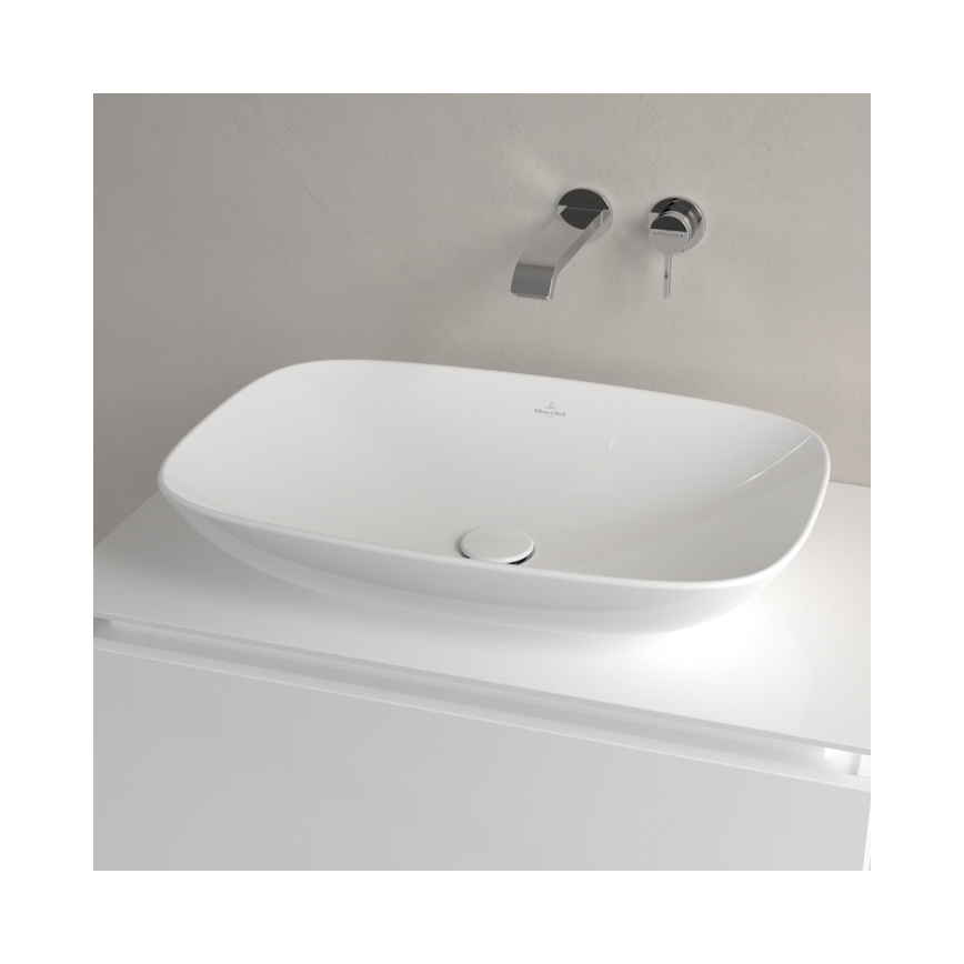 Villeroy & Boch 4A500001 - Lavabo sobre encimera LOOP&FRIENDS 62x42 cm cerámica/blanco