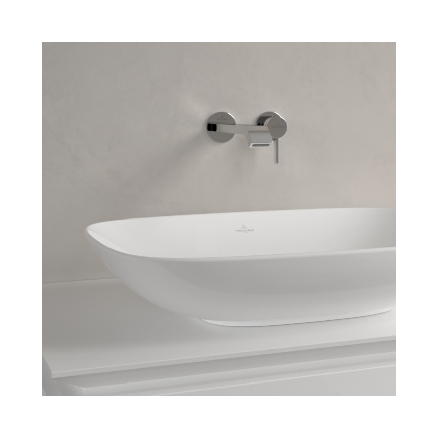 Villeroy & Boch 4A500001 - Lavabo sobre encimera LOOP&FRIENDS 62x42 cm cerámica/blanco