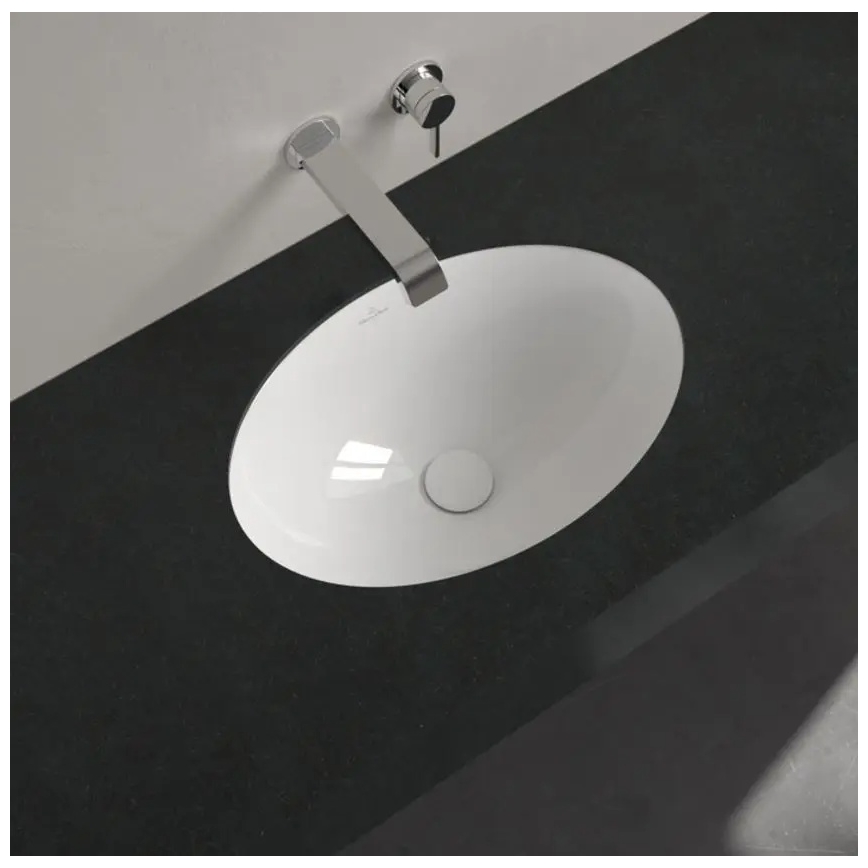 Villeroy & Boch 4A530001 - Lavabo encastrado LOOP&FRIENDS 43x29 cm cerámica/blanco