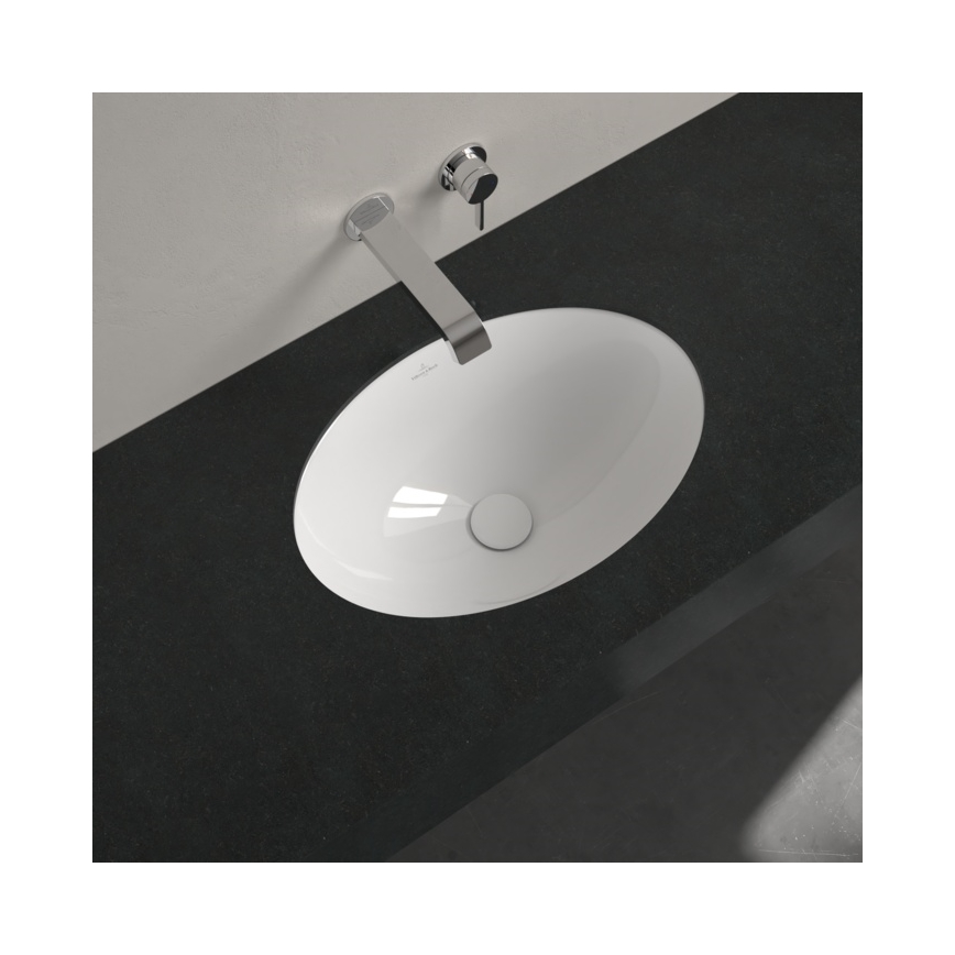 Villeroy & Boch 4A540001 - Lavabo empotrado LOOP&FRIENDS 48,5x32,5 cm cerámica/blanco
