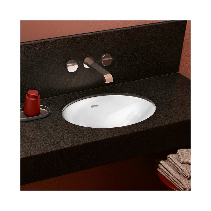 Villeroy & Boch 4A540001 - Lavabo empotrado LOOP&FRIENDS 48,5x32,5 cm cerámica/blanco