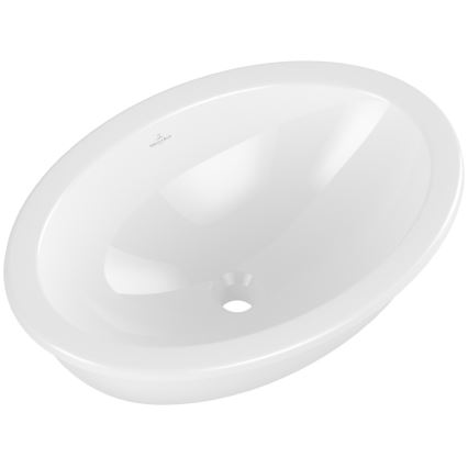 Villeroy & Boch 4A550001 - Lavabo empotrado LOOP&FRIENDS 56 x 38 cm cerámica/blanco