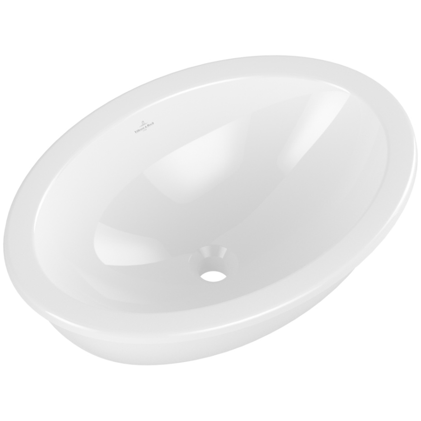 Villeroy & Boch 4A550001 - Lavabo empotrado LOOP&FRIENDS 56 x 38 cm cerámica/blanco