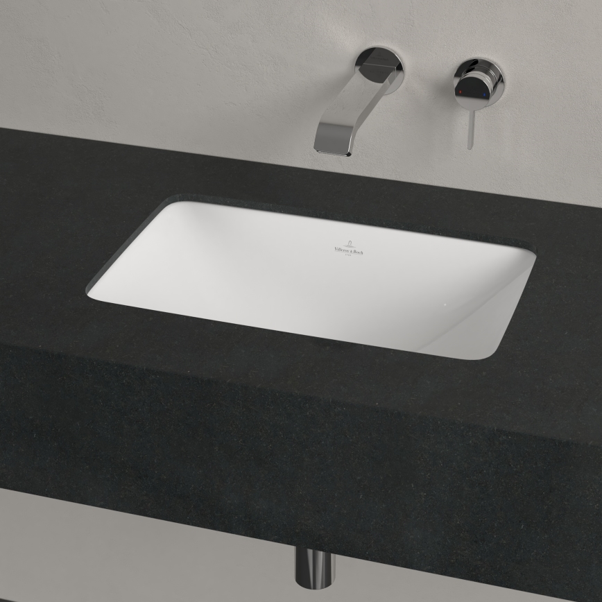 Villeroy & Boch 4A560001 - Lavabo empotrado LOOP&FRIENDS 45x28 cm cerámica/blanco