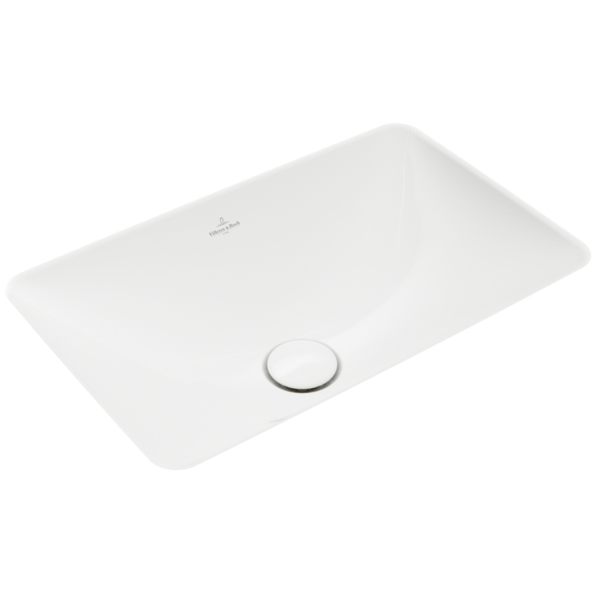Villeroy & Boch 4A560001 - Lavabo empotrado LOOP&FRIENDS 45x28 cm cerámica/blanco