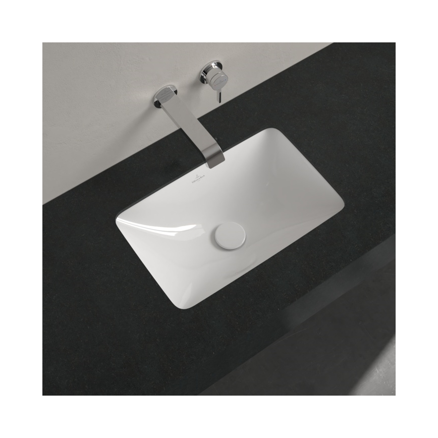 Villeroy & Boch 4A560101 - Lavabo encastrado LOOP&FRIENDS 45x28 cm cerámica/blanco
