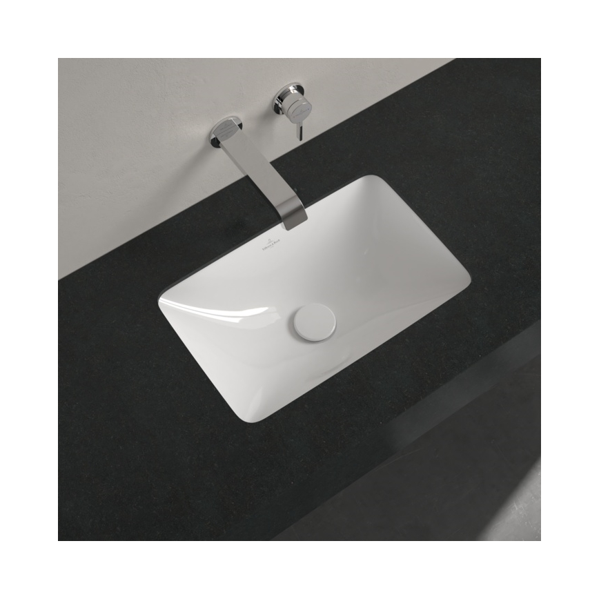 Villeroy & Boch 4A5601R1 - Lavabo empotrado LOOP&FRIENDS 45x28 cm cerámica/blanco