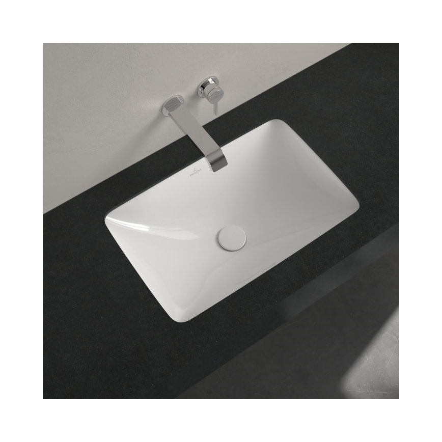 Villeroy & Boch 4A570001 - Lavabo empotrado LOOP&FRIENDS 54x34 cm cerámica/blanco