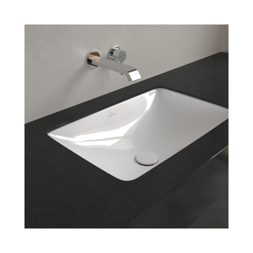 Villeroy & Boch 4A570001 - Lavabo empotrado LOOP&FRIENDS 54x34 cm cerámica/blanco