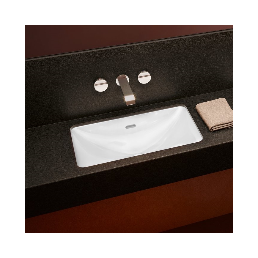 Villeroy & Boch 4A570001 - Lavabo empotrado LOOP&FRIENDS 54x34 cm cerámica/blanco