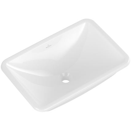 Villeroy & Boch 4A570001 - Lavabo empotrado LOOP&FRIENDS 54x34 cm cerámica/blanco