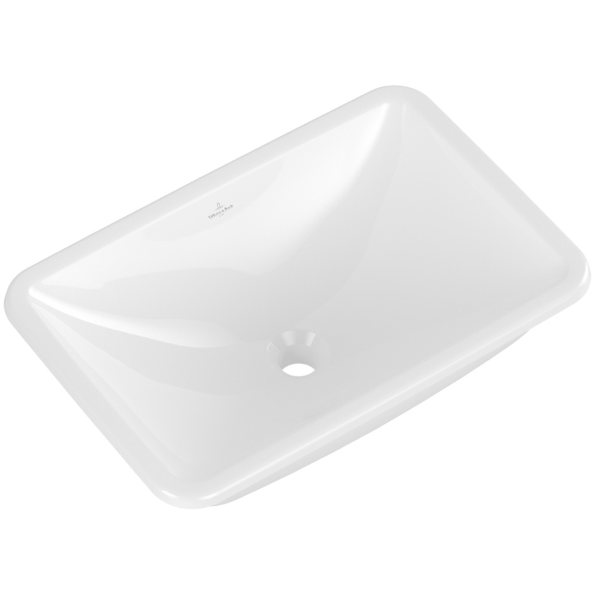 Villeroy & Boch 4A570001 - Lavabo empotrado LOOP&FRIENDS 54x34 cm cerámica/blanco