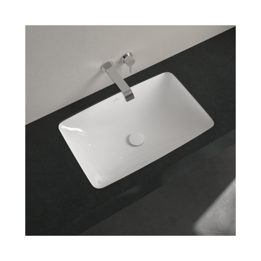 Villeroy & Boch 4A580101 - Lavabo empotrado LOOP&FRIENDS 61,5x38 cm cerámica/blanco
