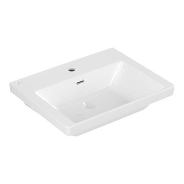 Villeroy & Boch 4A706001 - Lavabo suspendido SUBWAY 3.0 60x47 cm cerámica/blanco