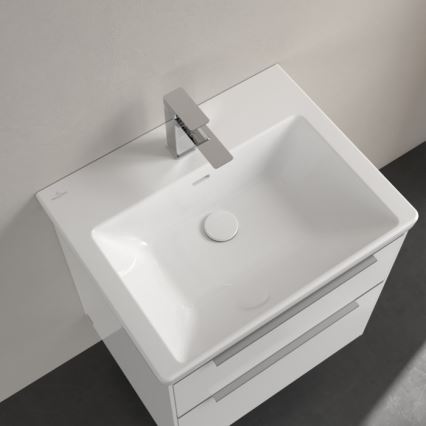 Villeroy & Boch 4A706001 - Lavabo suspendido SUBWAY 3.0 60x47 cm cerámica/blanco