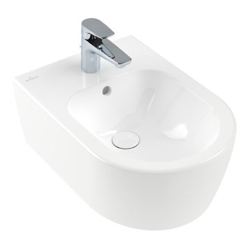 Villeroy & Boch 54050001 - Bidé suspendido AVENTO cerámica/blanco